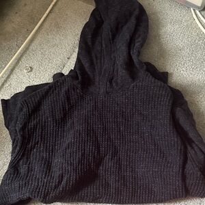 GAP Men's Black Zip-Up Sweater